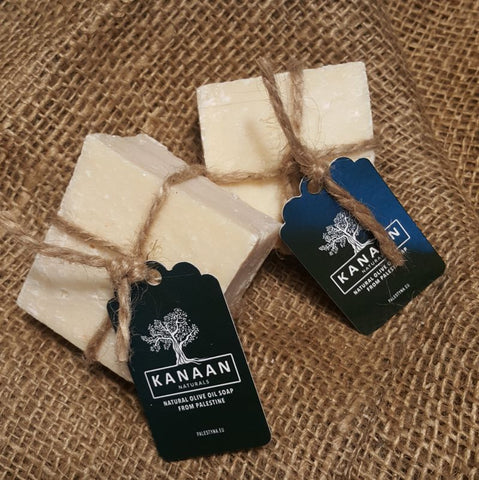 Code: 0001 -HANDMADE KANAAN SOAP IN CUBE SHAPE