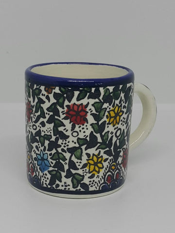 Code: 0012 -CERAMIC MUG HANDMADE AND PAINTED 100 ML
